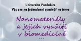 Nanomateriály a jejich využití v biomedicíně