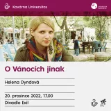  Kavárna Universitas: O Vánocích jinak s Helenou Dyndovou