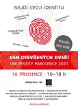 Den otevřených dveří na UPCE 2021 on-line