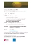 Farmakokinetický seminář IX.