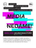 MÉDIA NEDÁME! 22. 4. 2026 v 11:59